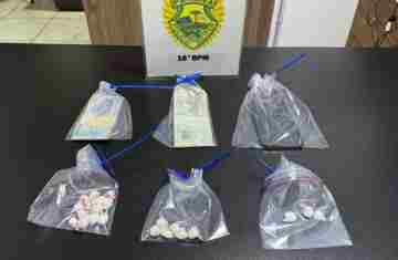 Pinhão - ROTAM apreende cocaína e prende três pessoas em ação nos bairros do município
